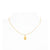 13th wedding anniversary citrine artisan necklace | Lily Gardner London