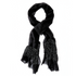 Black Sequin Block Scarf