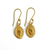 November Birthstone  Citrine and Gold Artisan Earrings | Lily Gardner London 