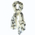 Ivory Floral Cashmere Scarf