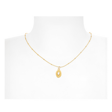 Pearl gold artisan necklace | Lily Gardner London

