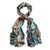 Silk Wool photo scarf - 'Porte Figuera'