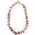 1st Wedding Anniversary Amethyst & Gold Stone Necklace | Lily Gardner