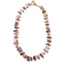 1st Wedding Anniversary Amethyst & Gold Stone Necklace