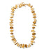 1st Wedding Anniversary Citrine & Gold Stone Necklace