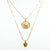 1st Wedding Anniversary Gold Acorn Pendant on Chain Necklace | Lily Gardner London