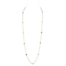 June Birthstone Long Semi-Precious Stone Necklace | Lily Gardner