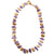 4th Wedding Anniversary Raw Amethyst and Gold Necklace | Lily Gardner London