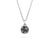 5th Wedding Anniversary Round Lace and Silver Pendant Necklace - Medium | Lily Gardner London