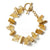 Gemstone Citrine and Gold Bracelet for 13th wedding anniversary | Lily Gardner London