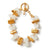  Quartz and Gold Bracelet for 14th Wedding Anniversary  | Lily Gardner London